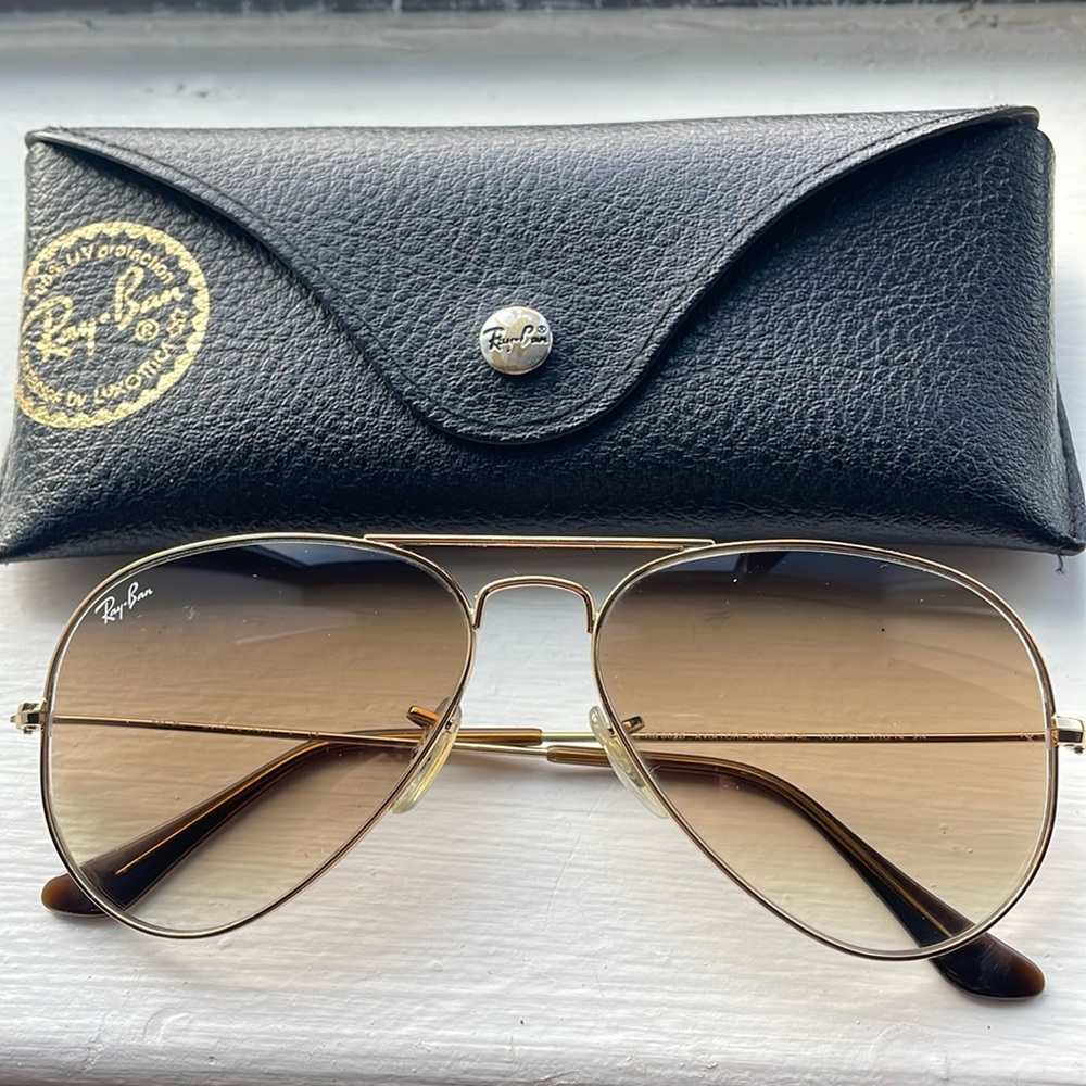 Ray Ban aviator sunglasses